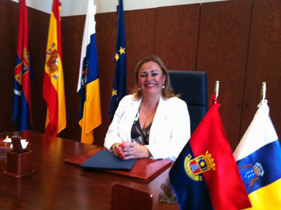María del Carmen Castellano, Alcaldesa de Telde